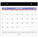 At-A-Glance Repositionable Horizontal Wall Calendar with Adhesive Backing