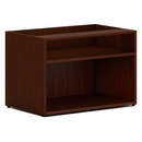 HON Mod Low Storage Credenza | Open | 30"W | Traditional Mahogany Finish