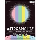 Astrobrights Cover Stock 65 lb 8-1/2" x 11" Assorted Pastel Colours 50 sheets/pk