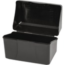 Merangue Index Card Box 4" x 6" Black