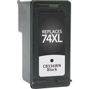 Clover Technologies Remanufactured High Yield Inkjet Ink Cartridge - Alternative for HP 74XL (CB336WN) - Black - 1 Each