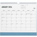 Blueline Letts Monthly Wall Calendar