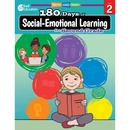 Shell Education 180 Days of Social-Emotional Learning for Second Grade Printed Book by Kris Hinrichsen