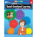 Shell Education 180 Days of Social-Emotional Learning for Fourth Grade Printed Book by Kristin Kemp