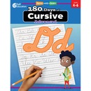 Shell Education 180 Days of Cursive: Advanced Printed Book