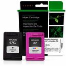 CIG Remanufactured High Yield Inkjet Ink Cartridge HP 3YM55AN, HP 3YM57AN, 3YP30AN - Black, Tri-color - 1 / Pack