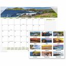 At-A-Glance Panoramic Seascape Desk Pad