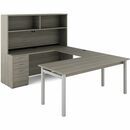 Offices To Go Newland "U" Shaped Suite with Table Desk - 72"w x 96"d