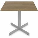 Offices To Go Newland | 36"D x 29"H Square Table - X-Base