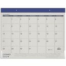 At-A-Glance 2024 Fashion Color Monthly Desk Pad, Standard, 21 3/4" x 17"