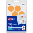 Avery&reg; 1-1/4" Color-Coding Labels