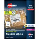 Avery&reg; Waterproof Labels, 3-1/3" x 4" , 300 Total (05524)