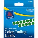Avery&reg; 1/4" Color-Coding Labels