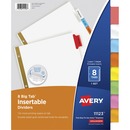 Avery&reg; Big Tab Insertable Dividers - Reinforced Gold Edge