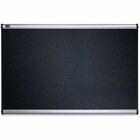 Quartet Prestige Embossed Bulletin Board - 24" Board Height x 36" Board Width - Black Foam Surface - Self-healing - Silver Aluminum Frame - 1 Each QRTB343A