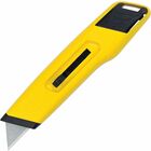 Stanley Classic 99 Utility Knife - 1" Height x 8.5" Width x 3" Length - Retractable, Lightweight - Plastic - Yellow - 1 Each BOS10065