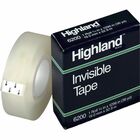 Highland Matte-finish Invisible Tape - 36 yd Length x 0.75" Width - 1" Core - Matte - Clear - For Mending, Holding, Splicing - 1 Roll MMM6200341296