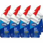 CloroxPro™ Toilet Bowl Cleaner with Bleach - 24 fl oz (0.8 quart) - Fresh Scent - Disinfectant, Deodorize - Clear - 12 / Carton CLO00031CT
