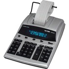 Victor 12403A Professional Calculator - Dual Color Print - Dot Matrix - 4.3 lps - Big Display, Independent Memory - 12 Digits - Fluorescent - AC Supply/Power Adapter Powered - 3.3" Height x 9" Width x 12.8" Length - White - 1 Each VCT12403A
