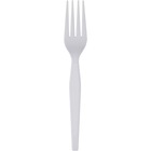 Dixie Heavyweight Disposable Forks Grab-N-Go by GP Pro - Fork - 100 x Fork - White - 100 / Box DXEFH207