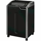 Fellowes Powershred 485i 100% Jam-Proof Strip-Cut Shredder - Continuous Shredder - Strip Cut - 38 Per Pass - for shredding Staples, Credit Card, CD, DVD, Paper Clip, Junk Mail, Paper - 0.219" Shred Size - P-2 - 20 ft/min - 16" Throat - 35 gal Wastebin Cap FEL38480