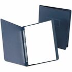 TOPS Presslock Letter Report Cover - 8 1/2" x 11" - 500 Sheets Capacity - 2 x Prong Fastener(s) - 3" for Folder - Black - Flexible, Embossed - 0% Fiber Recycled - 25 / Box OXF5730105