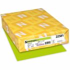 Astrobrights Color Paper - Green - Letter - 8 1/2" x 11" - 24 lb Basis Weight - Smooth - Acid-free, Lignin-free, Chlorine-free, Heavyweight - Terra Green - 500 / Ream WAU22581