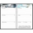 House of Doolittle Academic Weekly Assignment Book - Weekly - 13 Month - August 2020 to August 2021 - 1 Week Double Page Layout - 5" x 8" Sheet Size - Leather - Black Cover - 1 Each HOD27502