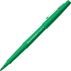 Paper Mate Flair Point Guard Felt Tip Marker Pens - Medium Pen Point - Green Ink - Water Based - 1 Dozen PAP8440152