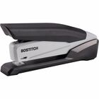 Bostitch EcoStapler Spring-Powered Antimicrobial Desktop Stapler - Staples Upto 20 Sheet of 30lb Paper - Holds Upto 210 Staple - Full Strip - Staple Size: 0.25" - Gray, Black - Rubber - 1 Each ACI1710