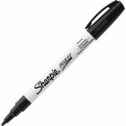 Sharpie Paint Marker - Fine Marker Point - Black Ink - Oil Based - Drawing, Coloring - 1 Each SAN35534