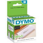 Dymo White Address Labels - 3 1/2" Width x 1 1/8" Length - Permanent Adhesive - Rectangle - Direct Thermal - White - Paper - Self-adhesive - 130 / Roll - 2 / Box DYM30251