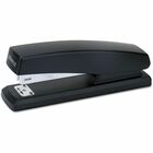 Universal Desktop Stapler - Staples Upto 20 Sheet - Holds Upto 210 Staple - Full Strip - Staple Size: 0.25" - 3" Throat Depth - 0.50" Crown Width - Top Loading - Black - Plastic - 1 Each UNV43118