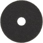 Scotch-Brite High Productivity Pad 7300 - Round20" Diameter x 0.50" Thickness - Floor, Stripping - 175 rpm to 600 rpm Speed Supported - Durable, Clog Resistant, Dirt Remover - Nylon - Black - 5 / Carton MMM08278