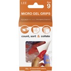 LEE Micro Gel Grips - #9 with 0.75" Diameter - Large Size - Rubber - Assorted - 10 / Pack LEE61090