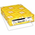 Exact Index Copy Paper Heavyweight - White - 94 Brightness - Letter - 8 1/2" x 11" - 110 lb Basis Weight - Smooth - Durable, Acid-free - White - 250 / Pack WAU40411