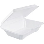 Dart Large 1-Compartment Carryout Foam Trays - Foam Body - 200 / Carton -  Thomas Business Center Inc