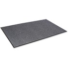 Crown Mats Needle-rib Wiper/Scraper Mat - Entryway, Indoor - 72" Length x 48" Width x 0.313" Thickness - Rectangular - Polyethylene Terephthalate (PET) - Gray - 1 Each CWNNR0046GY