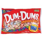 Dum Dum Pops Original Candy - Blue Raspberry, Butterscotch, Watermelon, Sour Apple, Grape, Strawberry, Cherry, Orange, Mango, Cotton Candy, Cream Soda, ... - Gluten-free - 1 Bag SPA60