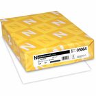 Neenah Bright White Environment Paper - 95 Brightness - 92% Opacity - Letter - 8 1/2" x 11" - 24 lb Basis Weight - Smooth - Green Seal, Sustainable Forestry Initiative (SFI) - Acid-free, Archival-safe, Chlorine-free, Watermarked - Bright White - 500 / Rea NEE05064