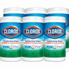 Clorox Disinfecting Wipes, Bleach-Free Cleaning Wipes - For Multipurpose - Fresh Scent - Recommended For: Bacteria Remover, Virus Remover, Germs Remover, Grease Remover - Pre-moistened, Bleach-free - White - 75/Tub - 6 / Carton CLO01656