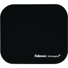 Fellowes Microban Mouse Pad - 8" Height x 9" Width x 0.13" Depth - Black - Rubber - Tear Resistant, Wear Resistant, Skid Proof - 1 Each - TAA Compliant FEL5933901