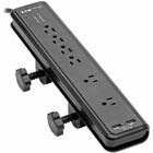 Tripp Lite series 6-outlet 2100J Surge Protector - NEMA 5-15P - 6 x NEMA 5-15R - 1875 VA - 2100 J - 120 V AC Input - 5 V DC Output - 35.5 kA - USB - 6 ft TRPTLP606DMUSB