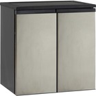 Avanti Model RMS551SS - SIDE-BY-SIDE Refrigerator/Freezer - 5.50 ft³ - Auto-defrost - Side by Side - Auto-defrost - 3.30 ft³ Net Refrigerator Capacity - 2.20 ft³ Net Freezer Capacity - 120 V AC - 338 kWh per Year - Stainless Steel - Smooth - Glass, Stainl AVARMS551SS