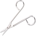 First Aid Only 4-1/2" Compact Scissors - 4.5" Overall Length - Silver - 1 Each FAOFAE6004