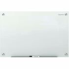 Quartet Infinity Glass Magnetic Dry-Erase Board - 72" (6 ft) Width x 48" (4 ft) Height - White Tempered Glass Surface - White Frame - Horizontal/Vertical - Magnetic - 1 Each QRTG7248W