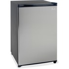 Avanti RM4436SS 4.4 Cubic Foot Refrigerator - 4.40 ft³ - Manual Defrost - Undercounter - Manual Defrost - Reversible - 3.80 ft³ Net Refrigerator Capacity - 0.06 ft³ Net Freezer Capacity - 120 V AC - 228 kWh per Year - Black, Stainless Steel - Built-in AVARM4436SS