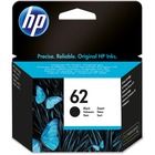 HP 62 (C2P04AN) Original Inkjet Ink Cartridge - Black - 1 Each - 200 Pages HEWC2P04AN