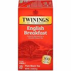 Twinings of London English Breakfast Black Tea Bag - Black Tea - 25 Cup - 25 / Box TWG09181