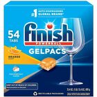 Finish All-n-1 Detergent Gelpacs - 1.3 fl oz (0 quart) - Orange Scent - Orange - 54 / Box RAC81181